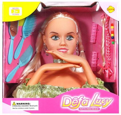 ✅Кукла Defa 20957 манекен, голова, кукла для причесок 20957 фото