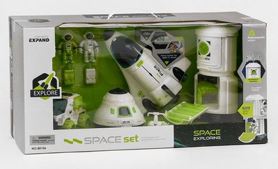 Набор космическая станция с космонавтами 80106 Космический набор SpaceX, станция, ракета, машина 80106 SpaceX фото