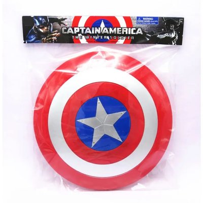 Детский щит Капитана Америки, Звуковые Световые Эффекты щит Captain America 32 см 2137 R фото