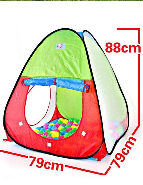 Палатка детская игровая M 2958 с тоннелем 230 см. 2958 фото