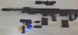 Детская винтовка с пистолетом CYMA P.1161 (набор 2 в 1) с прицелом, фонариком и сошки 1161 фото 7