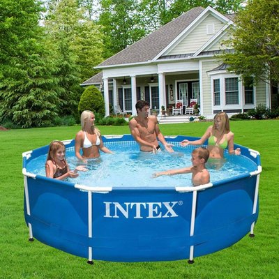 ✅Каркасный бассейн Intex 28202, 305 x 76 см (1 250 л/ч) + насос-фильтр 28202 фото
